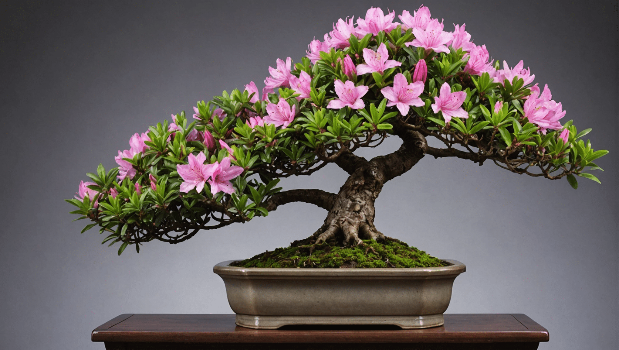 oppdag alt du trenger å vite om azalea bonsai (rhododendron): pleietips, priser, vanningsteknikker og beskjæringstips. lær hvordan du dyrker denne fascinerende planten og holder den sunn.