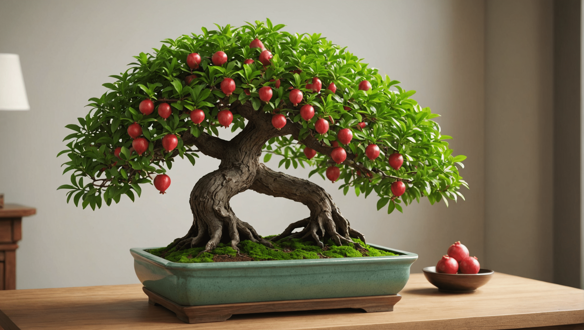 discover everything you need to know about the pomegranate bonsai: care tips, price information, watering tips and pruning techniques to keep your tree healthy.