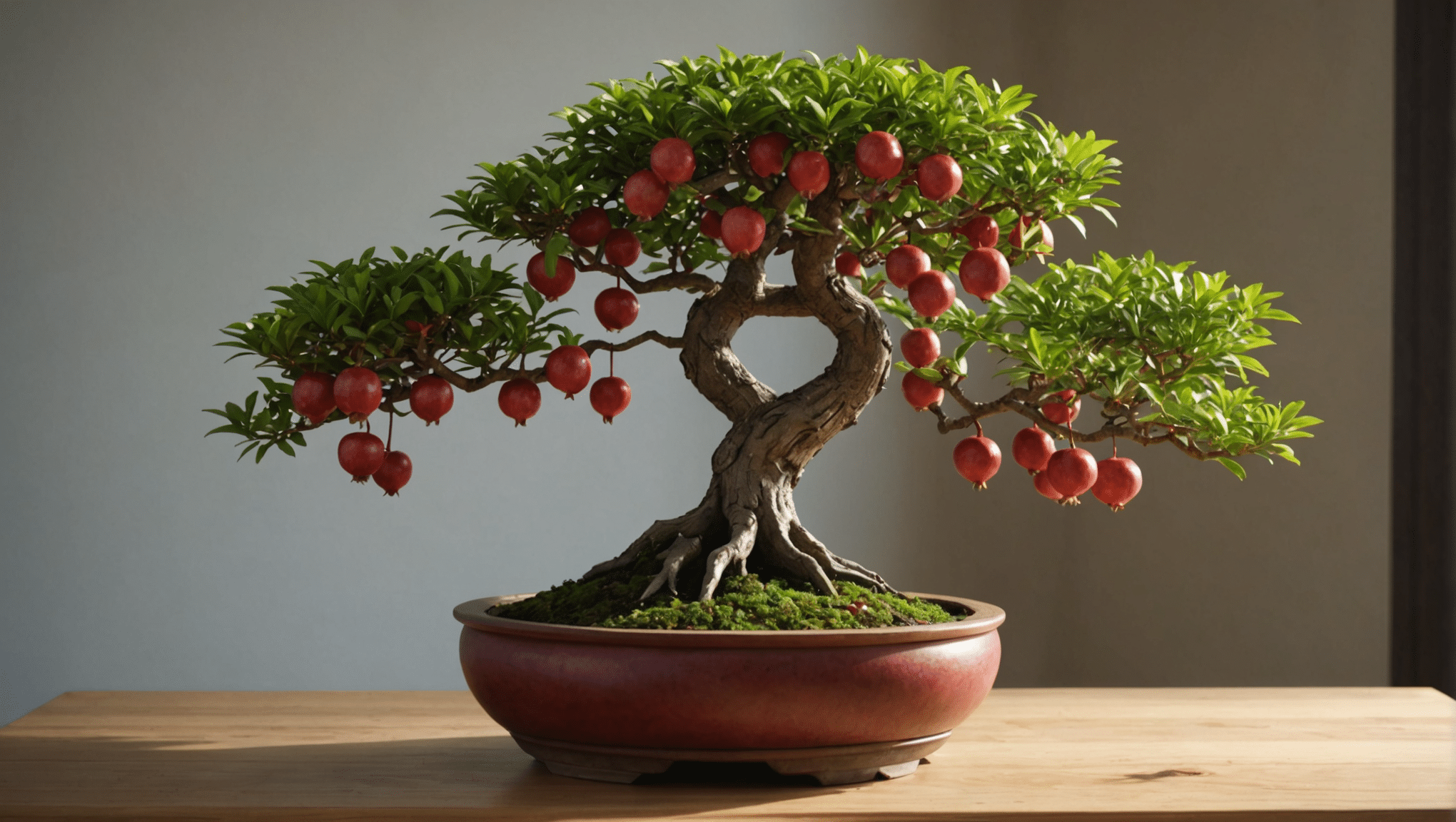 descubra tudo o que você precisa saber sobre o bonsai da romã: dicas de manutenção, preços, dicas de rega e técnicas de poda. aprenda como cuidar desta árvore em miniatura e faça com que ela prospere em sua casa.