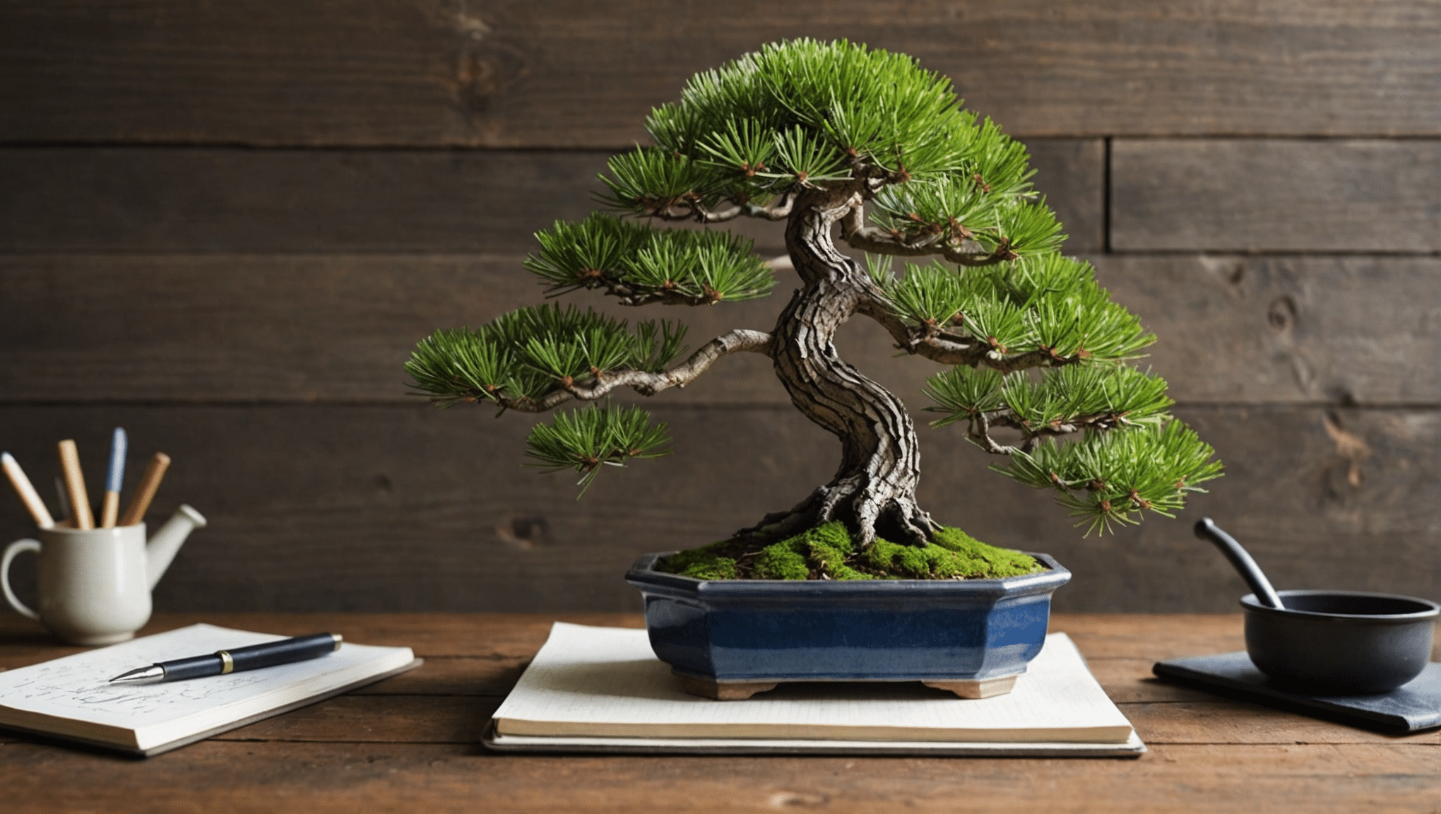 oppdag alt du trenger å vite om furubonsai (pinus): vedlikeholdstips, vanningstips, beskjæringsteknikker og prisinformasjon. lær hvordan du mestrer stell av bonsai slik at den trives og forskjønner plassen din.