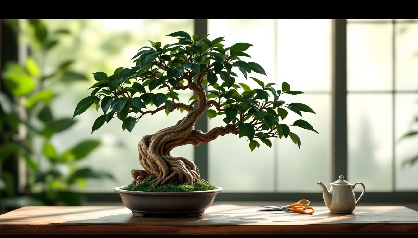 découvrez comment entretenir votre bonsai ficus benjamina avec nos conseils experts sur la taille, l'arrosage et les soins essentiels pour favoriser sa croissance et sa beauté. apprenez les meilleures pratiques pour garder votre bonsaï en pleine forme.