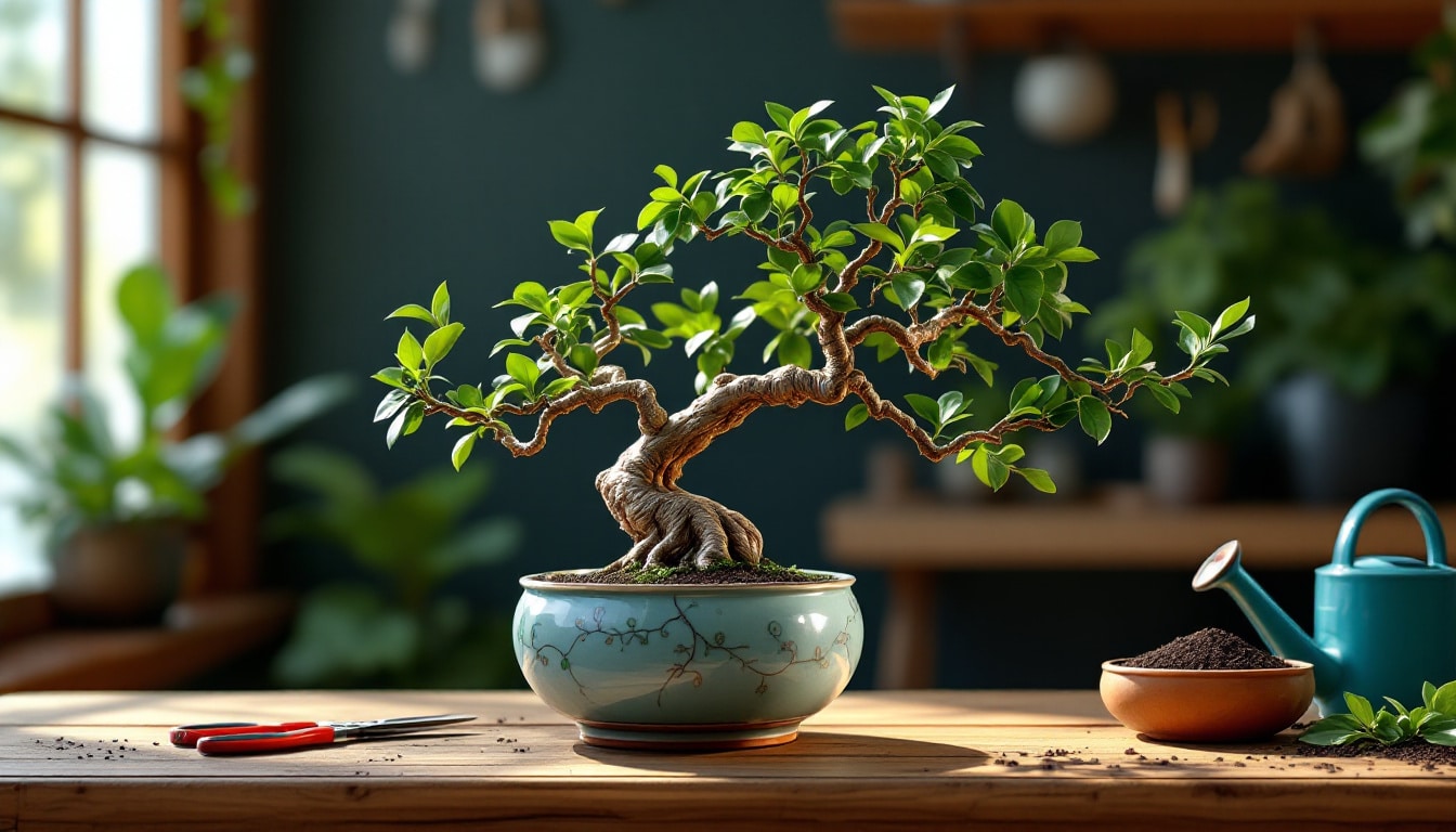 découvrez tout sur le bonsaï ficus retusa : apprenez à l'entretenir, à le tailler et bénéficiez de conseils pratiques pour assurer sa santé et sa beauté au quotidien.