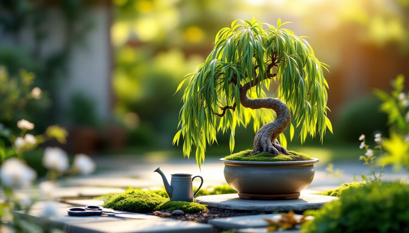 découvrez tous les conseils essentiels pour l'entretien du bonsai salix babylonica. apprenez les techniques de taille adaptées et des astuces pratiques pour garantir la santé et la vitalité de votre arbre. profitez d'une guide complète pour cultiver cet arbre fascinant en bonsaï.