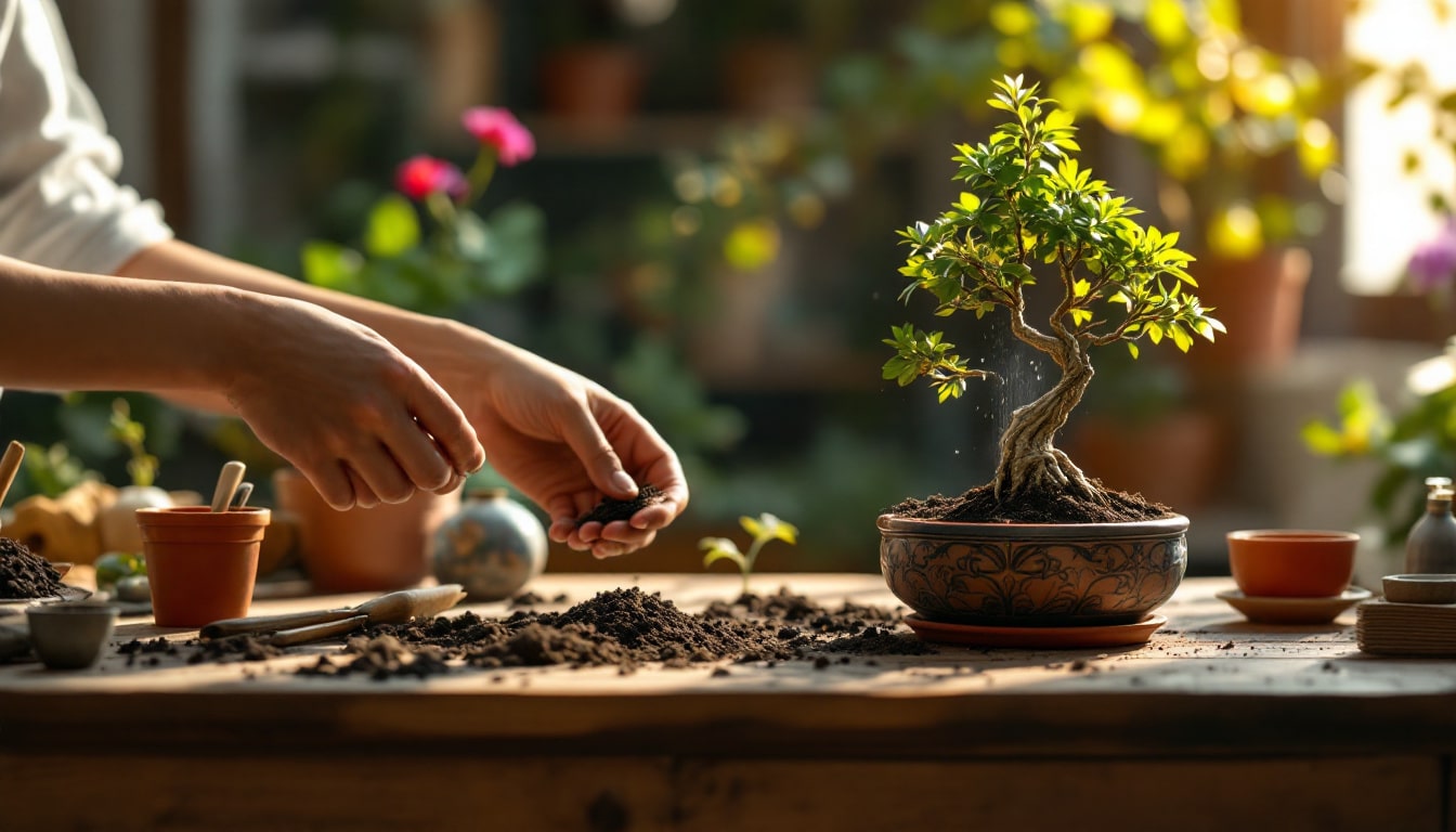 découvrez nos conseils pratiques pour rempoter un bonsaï sans stress. suivez nos étapes simples et apprenez les techniques essentielles pour réussir cette étape cruciale dans l'entretien de votre arbre miniature.