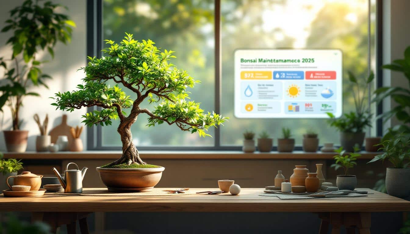 découvrez les meilleures pratiques pour entretenir votre bonsaï et assurer sa prospérité en 2025. suivez nos conseils sur l'arrosage, la taille et l'emplacement idéal pour préserver la santé de votre arbre miniature.