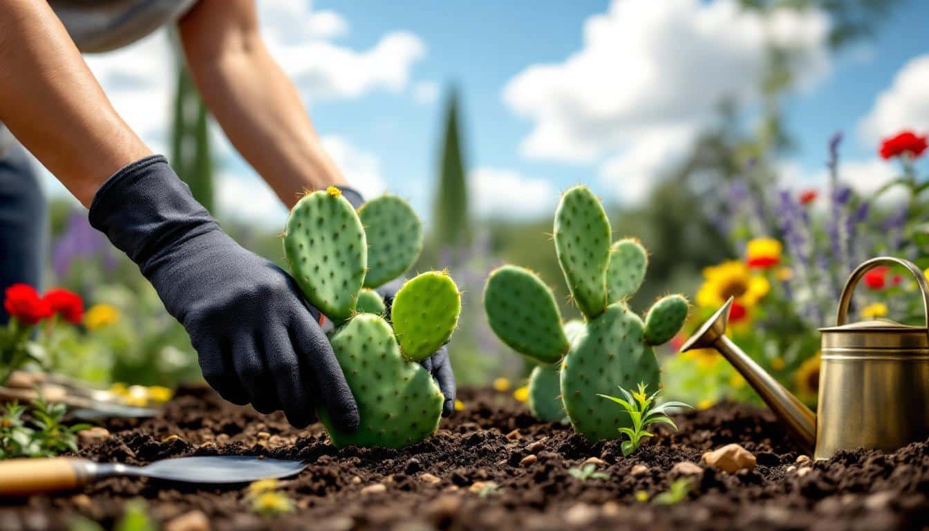 découvrez des conseils pratiques pour planter facilement la figue de barbarie dans votre jardin. suivez notre guide étape par étape pour réussir cette culture exotique, embellir votre espace extérieur et déguster de délicieuses fruits.