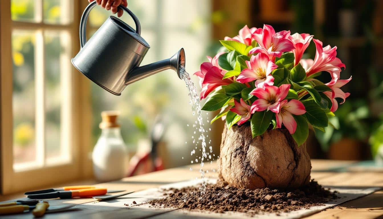 découvrez des conseils pratiques pour entretenir votre rose du désert et assurez sa santé et sa floraison. apprenez les meilleures techniques d'arrosage, d'exposition au soleil et de soins pour cette plante exceptionnelle.